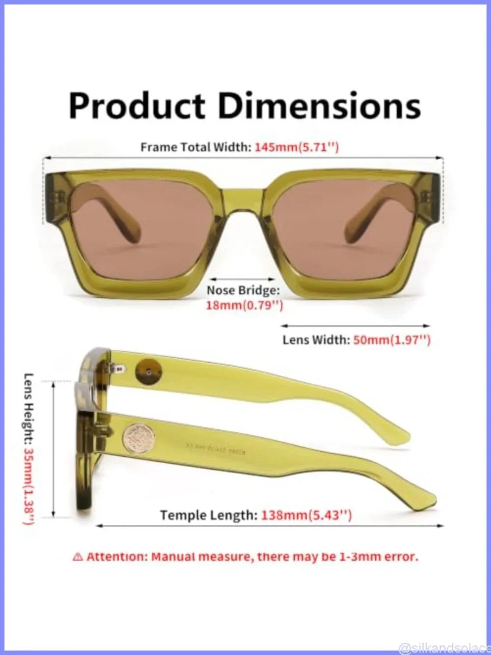 Retro 90s Chunky Square Sunglasses UV400 Full Frame Unisex